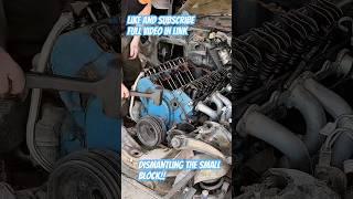 Dismantling the World's Most Popular Engine! #corvette #smallblockchevy #carsofyoutube #chevrolet
