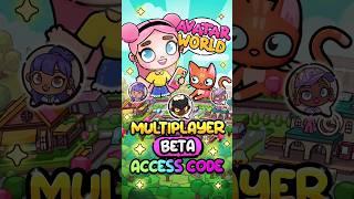 Use MULTIBETA to gain access to our #avatarworld Multiplayer BETA version!!!  #pazu