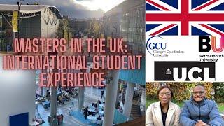 Getting a Masters degree in the UK as an International Student|Study in the UK:International student