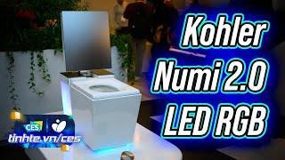 Bồn cầu "Gaming" gần 300 triệu đồng, có đèn RGB : Kohler Numi 2.0 | CES24