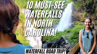 10 Must See Waterfalls In North Carolina | The Ultimate North Carolina Waterfall Road Trip