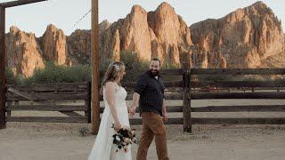 Wild Wedding at Saguaro Lake Ranch | Adventure Wedding Films | Arizona Weddings & Elopements