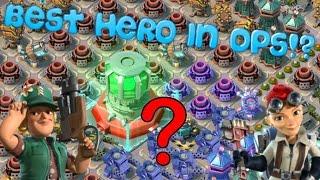 Boom Beach: Best HERO in OPERATIONS!