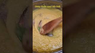 Mixing Garlic sauce with Basil #garlic #garlicsauce #basil #shortsfeed #shorts