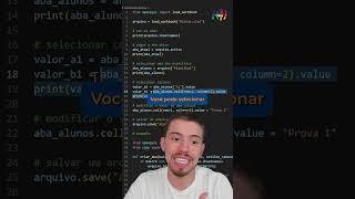 Como automatizar o Excel com Python | #shorts