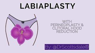 VAGINAL REJUVENATION by @DrScottsdale⁣ labiaplasty and perineoplasty and clitoral hood reduction