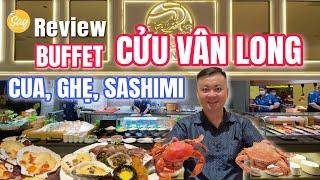 Just $23 All You Can Eat Seafood, Sashimi & Dimsum Buffet in Saigon Vietnam | Cuu Van Long Review