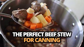 Delicious Beef (Venison) Stew Canning Recipe | Easy Home Canning Tutorial