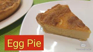 Egg Pie Recipe - Food Tryp