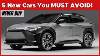 5 Worst New Cars In 2024 You Should Absolutely Avoid!