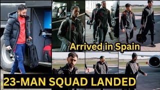 Dorgu,Heaven,Garnacho,Zirkzee| Man United 23-Man squad ARRIVED in Spain for Real Sociedad