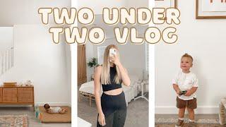 day in the life vlog with two under two