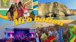 VLOG :  Afro nation 2023 | Travel Portugal  | Girls trip | ft Burna Boy, 50 cent, Wizkid...