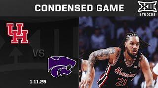 #12 Houston vs. Kansas State Condensed Game | 2024-25 Big 12 Men's Basketball