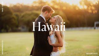 Sunset Ranch Wedding Video | Lynsey & Brett | Haleiwa, Hawaii