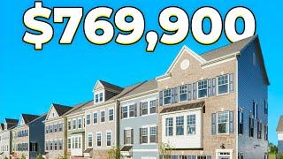 STUNNING MODEL HOME in Manassas Virginia | 4 Level | Dream Finders Homes | Jefferson Square