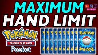 Hand Limit in TCG Pocket #pokemontcgpocket