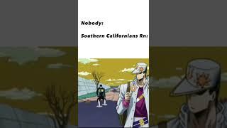 Don't drink the water everyone #california #hurricane #jojosbizzareadventure #shorts #funny