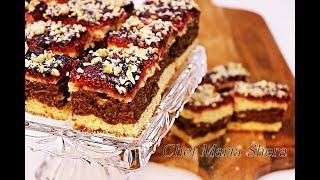 Afghan cake Murabba Dar- Two colour- Afghan cake-Afghan jam cake- cocoa-Afghan recipes