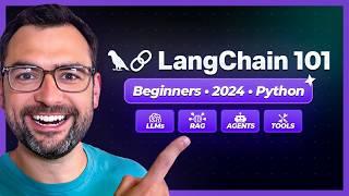 LangChain Master Class For Beginners 2024 [+20 Examples, LangChain V0.2]