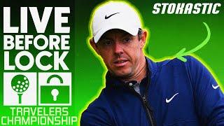 Travelers Championship 2023 PGA DFS Picks & Predictions | DraftKings Golf Live Before Lock