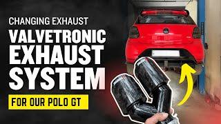 Installing Valvetronic Exhaust In POLO GT | Loud Noises  | Polo GT Modifications Part-3