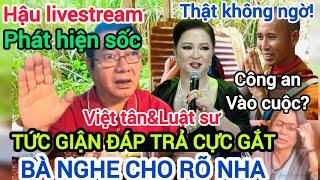 DƯ LUẬN SỐC Nhà báo,Việt Tân và luật sư Hùng NÓI điều này về Bà Hằng vì Sư Minh Tuệ