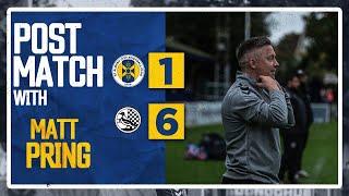 POST MATCH | Matt Pring | St Albans City Women vs Royston | 17th November 2024