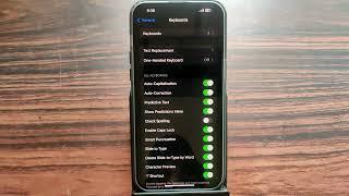 iPhone 15 pro max: how to turn on off spell check on iphone settings