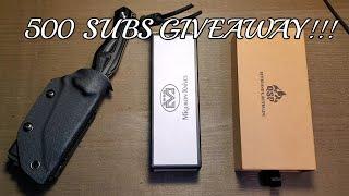 Knife Knerd's 500 Subscriber Giveaway!!!