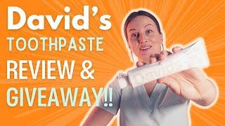 David's Toothpaste Review and Giveaway