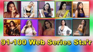 Indian Top 100 Web Series Star's