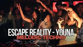 Escape Reality - Youna Live in Dubai | Melodic Techno DJ Set | #MelodicTechno #DubaiRave #Techno