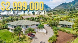 Maui Real Estate-Luxury Home For Sale , 404 Maika St Wailuku, Hawaii, Real Estate Video Tour.