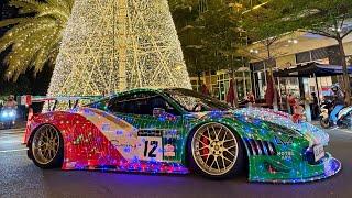 Ferrari 458 Christmas Lighting