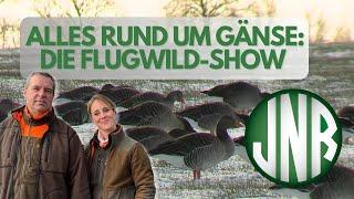 Flugwildshow in unserem Revier auf Rügen