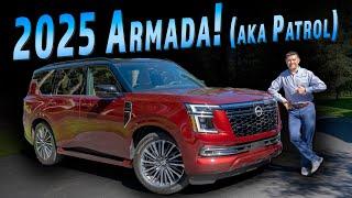 Nissan FINALLY Completely Redesigned The Armada & Patrol! 2025 Nissan Armada/Patrol First Look