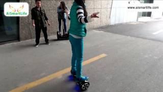 Experience two-wheeled self balancing vehicle: keep them coming back 500%