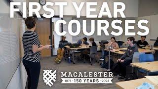 First Year Courses at Macalester College