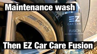 Maintenance Wash With EZ Car Care Fusion Application