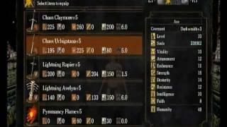 Dark Souls: Ayriak's PvP / PvE Build, Stats & Weapon Setups