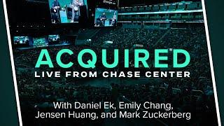 Acquired LIVE from Chase Center (with Daniel Ek, Emily Chang, Jensen Huang and Mark Zuckerberg)