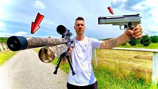 7,5 Joule vs.  45 Joule Starke Luftdruckwaffen im Vergleich! Wie groß ist der Unterschied?