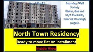 North Town Residency Phase 1 Ready to move flats available on installment #strongoneproperty