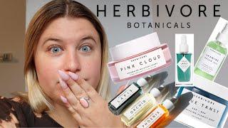 I USE ONLY HERBIVORE SKINCARE FOR A MONTH | Hannah Tyson