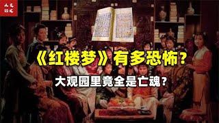 红楼梦究竟有多恐怖？大观园是个坟，里面的人都是鬼？【人文记史】