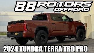 2024 TOYOTA TUNDRA TRD PRO IN TERRA! KING SHOCKS, CAMBURG KINETIK, 37" BFG KO2