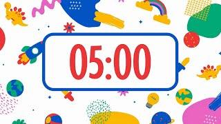 5-Minute Clean Up Timer Song for Kids | Fun Countdown for Classrooms & Home