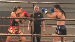 Alma Juniku vs. Yolanda Schmidt - HIGHLIGHTS - [Muay Thai] - (2019.02.09) - /r/WMMA