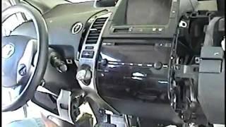 How to Remove Radio / CD Changer / Control Display  from Toyota Prius for Repair